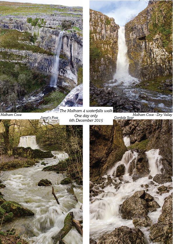 Malham Cove Waterfall